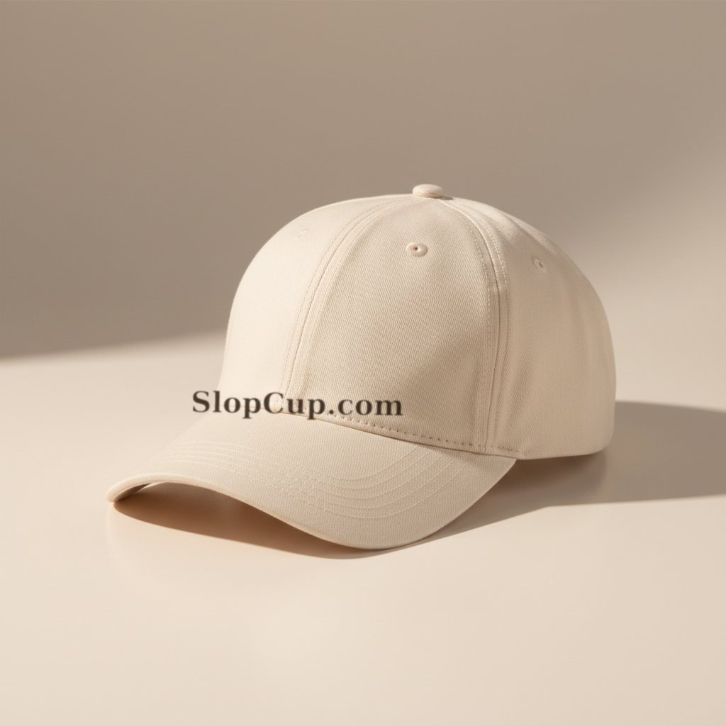 Baseball cap with the SlopCup.com wordmark
